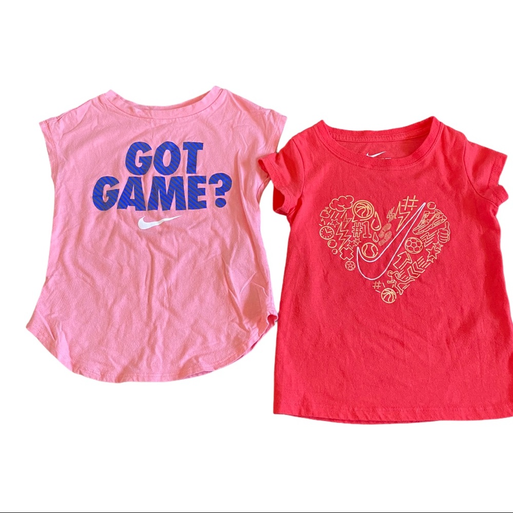 Girls Nike tshirts 3T